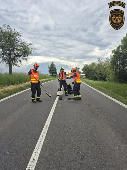 Nehoda u Zdounek na Kroměřížsku